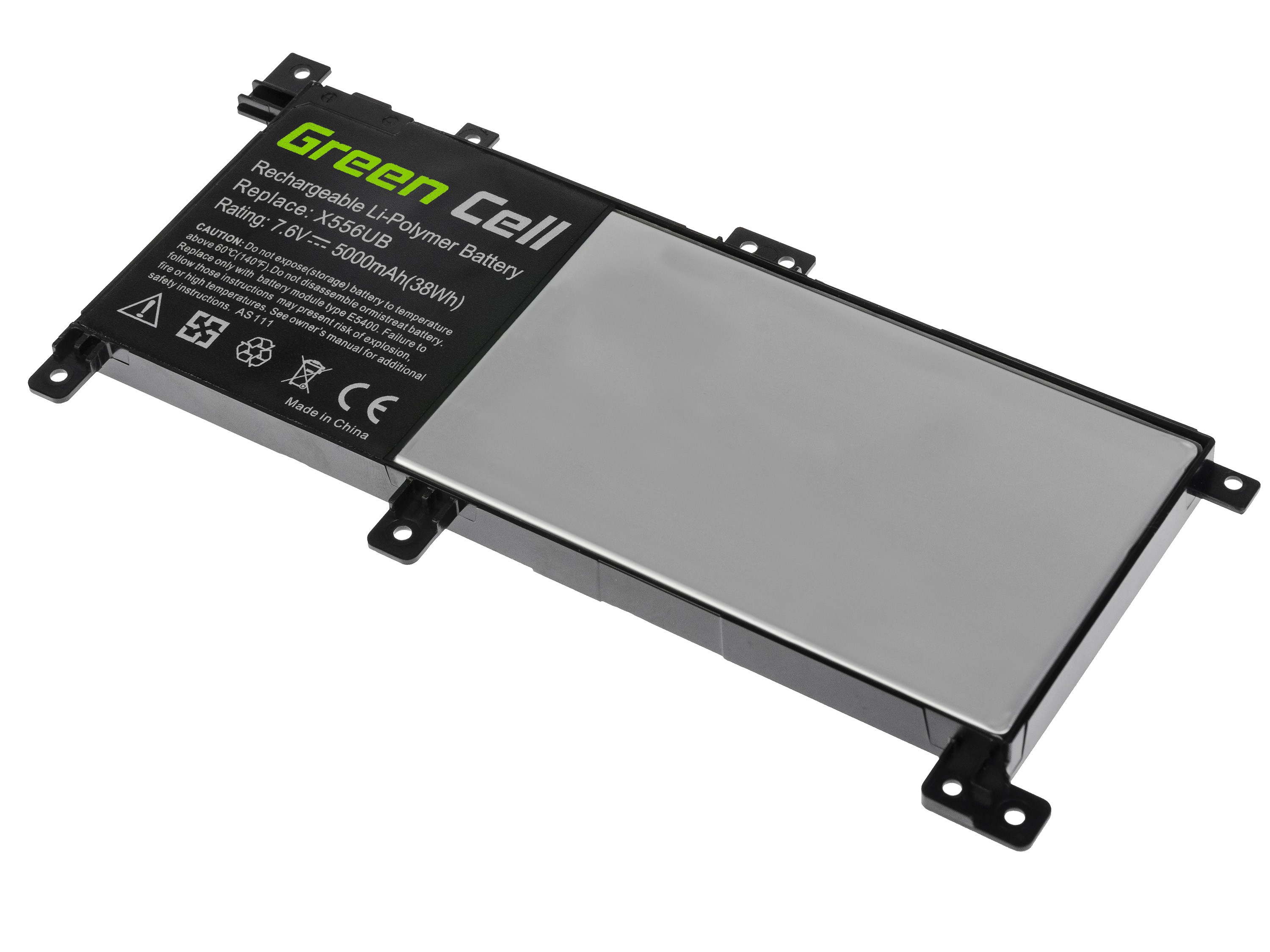 Batterij voor Asus X556U / 7,6V 5000mAh thumbnail 3