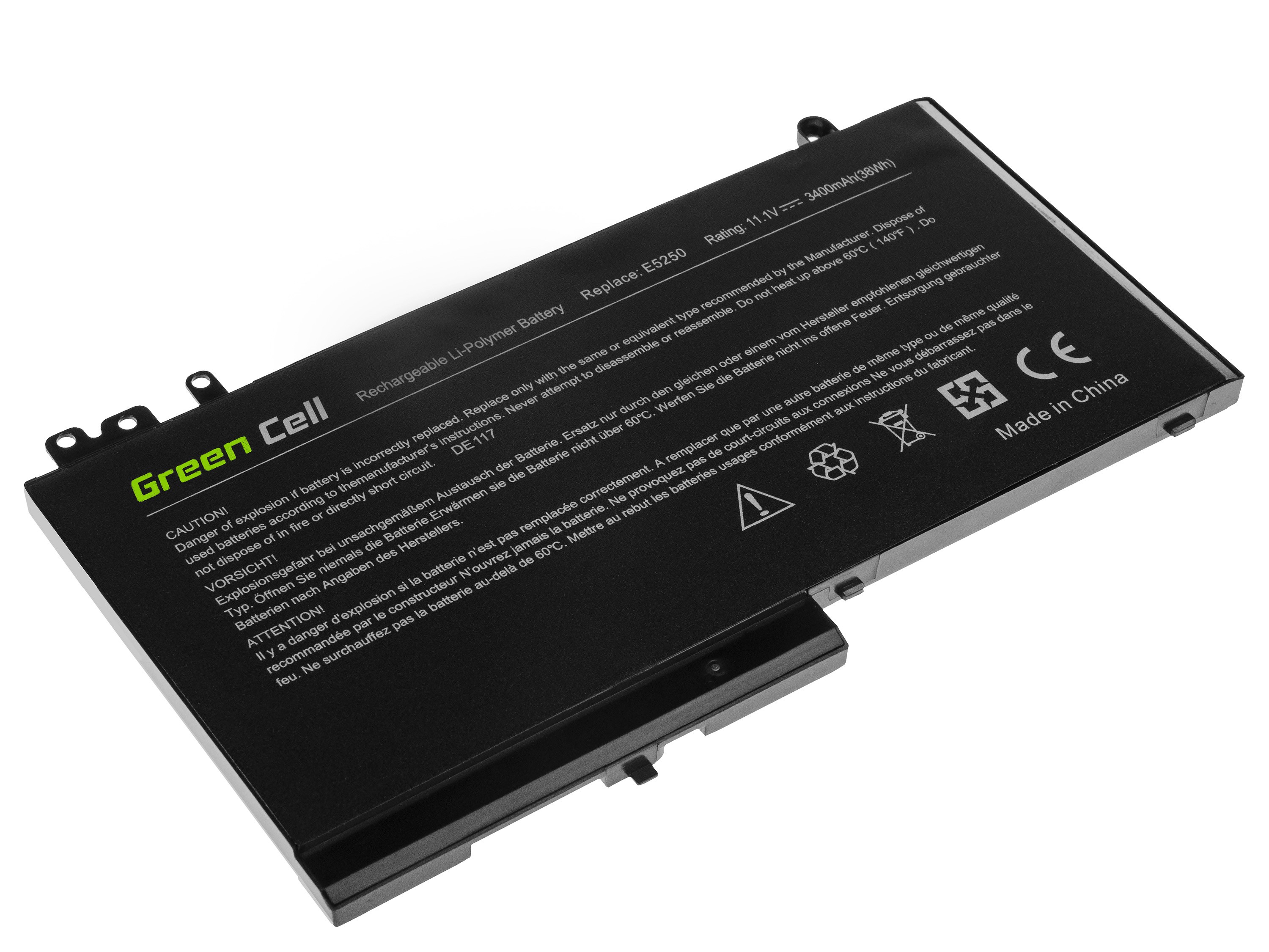 Batterij voor Dell Latitude 11 3150 3160 12 E5250 E5270 / 11,1V 2900mAh thumbnail 3