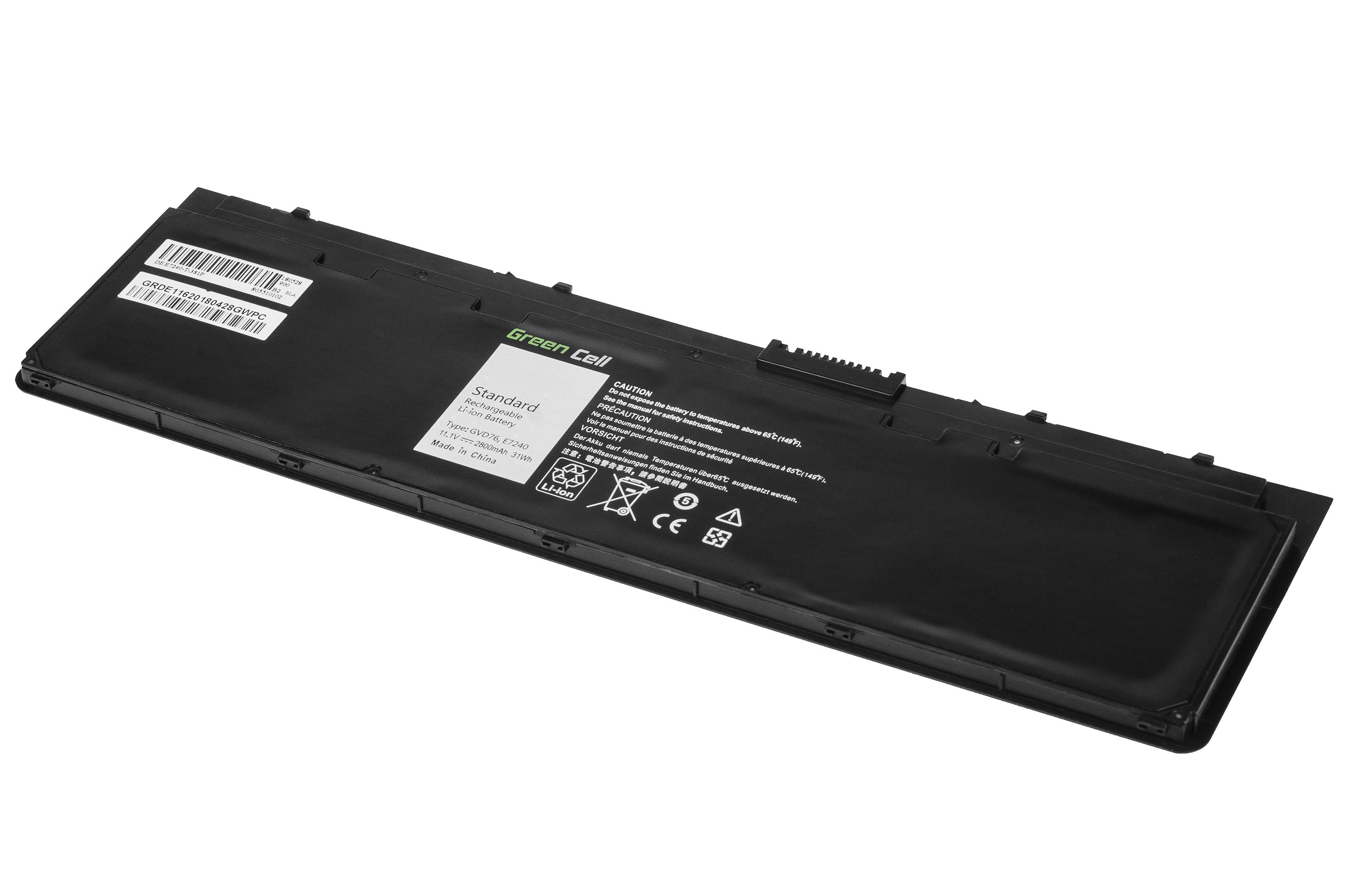 Batterij voor Dell Latitude E7240 E7250 / 11,1V 2800mAh thumbnail 3
