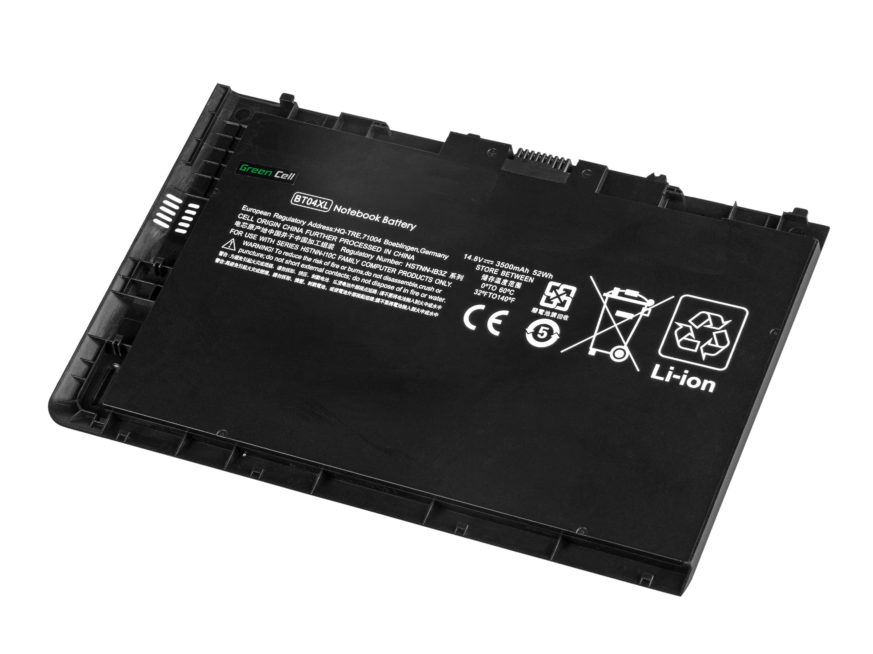 Batterij voor HP EliteBook Folio 9470m 9480m / 14,4V 3500mAh thumbnail 3