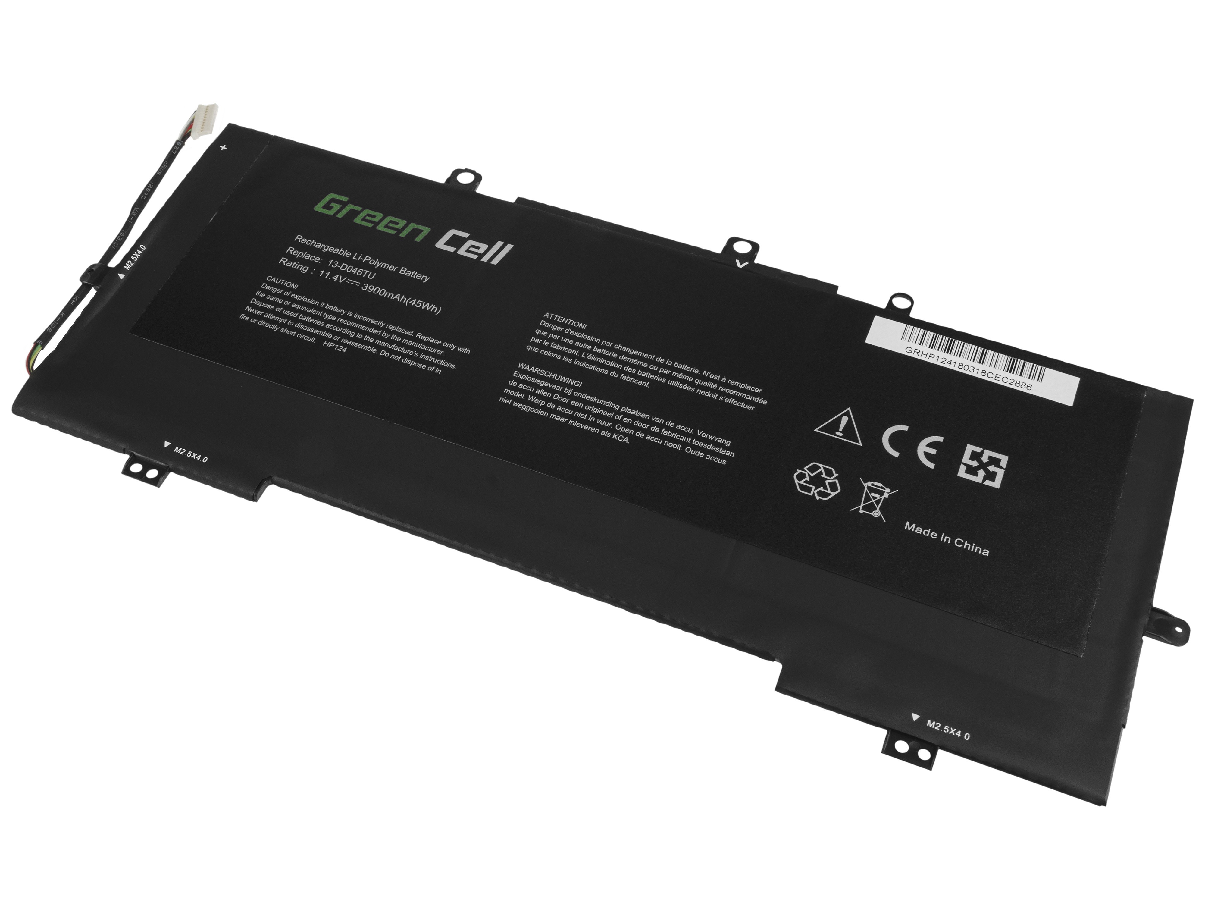 Batterij voor HP Envy 13 13T / 11,4V 3900mAh thumbnail 3
