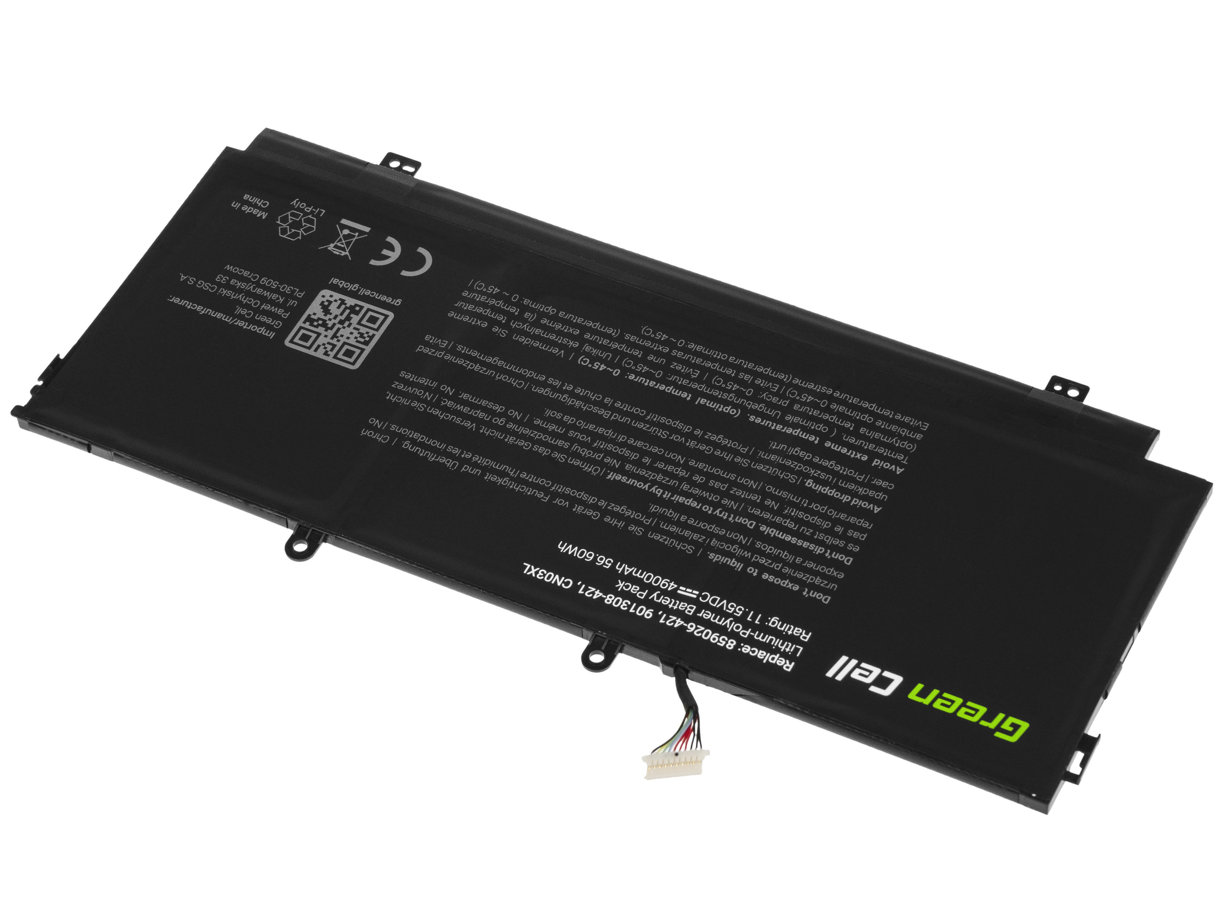 Batterij voor HP Envy 13 13T / 11,55V 4900mAh thumbnail 3