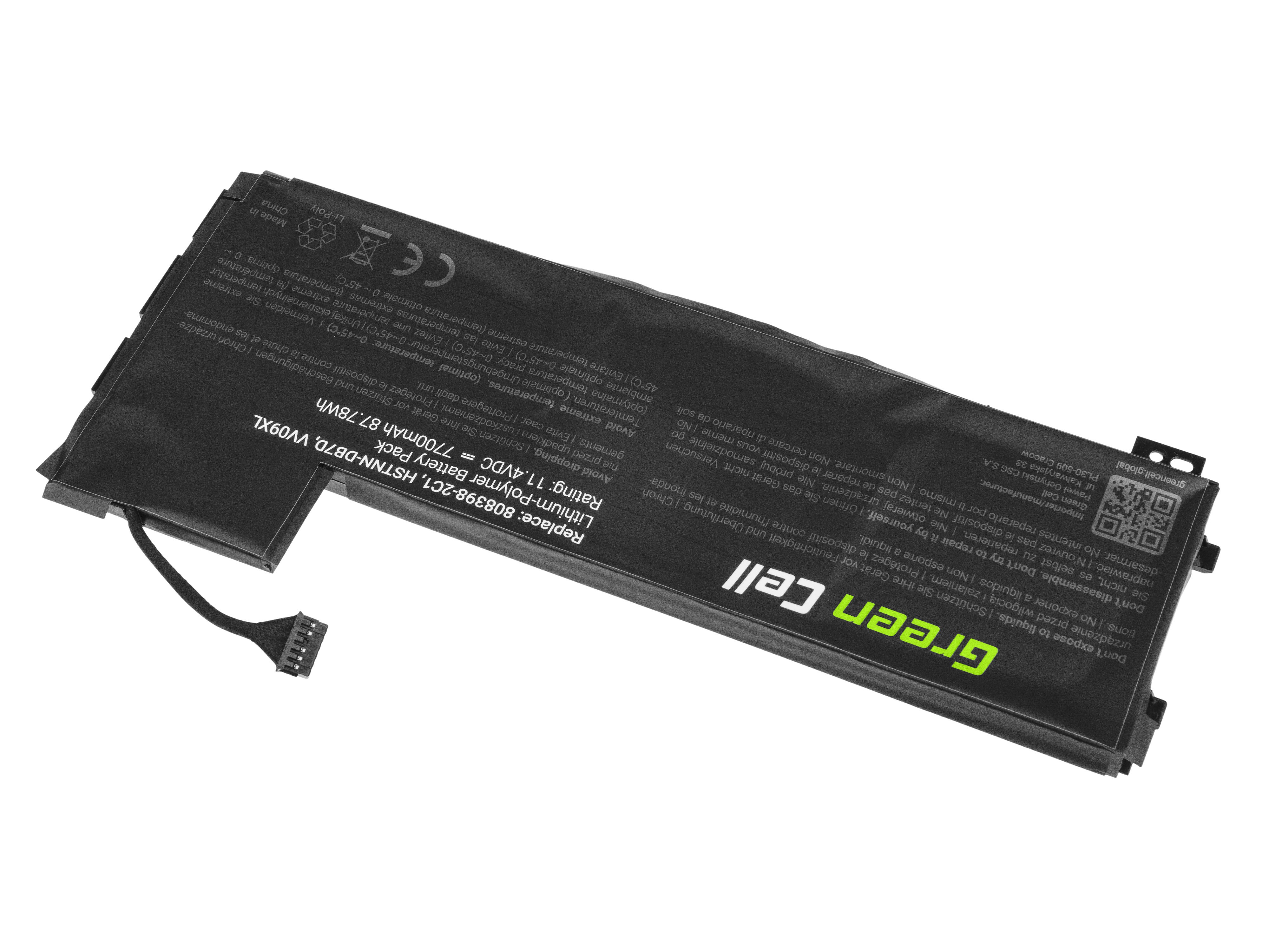Batterij voor HP ZBook 15 G3 G4 / 11,4V 7700mAh thumbnail 3