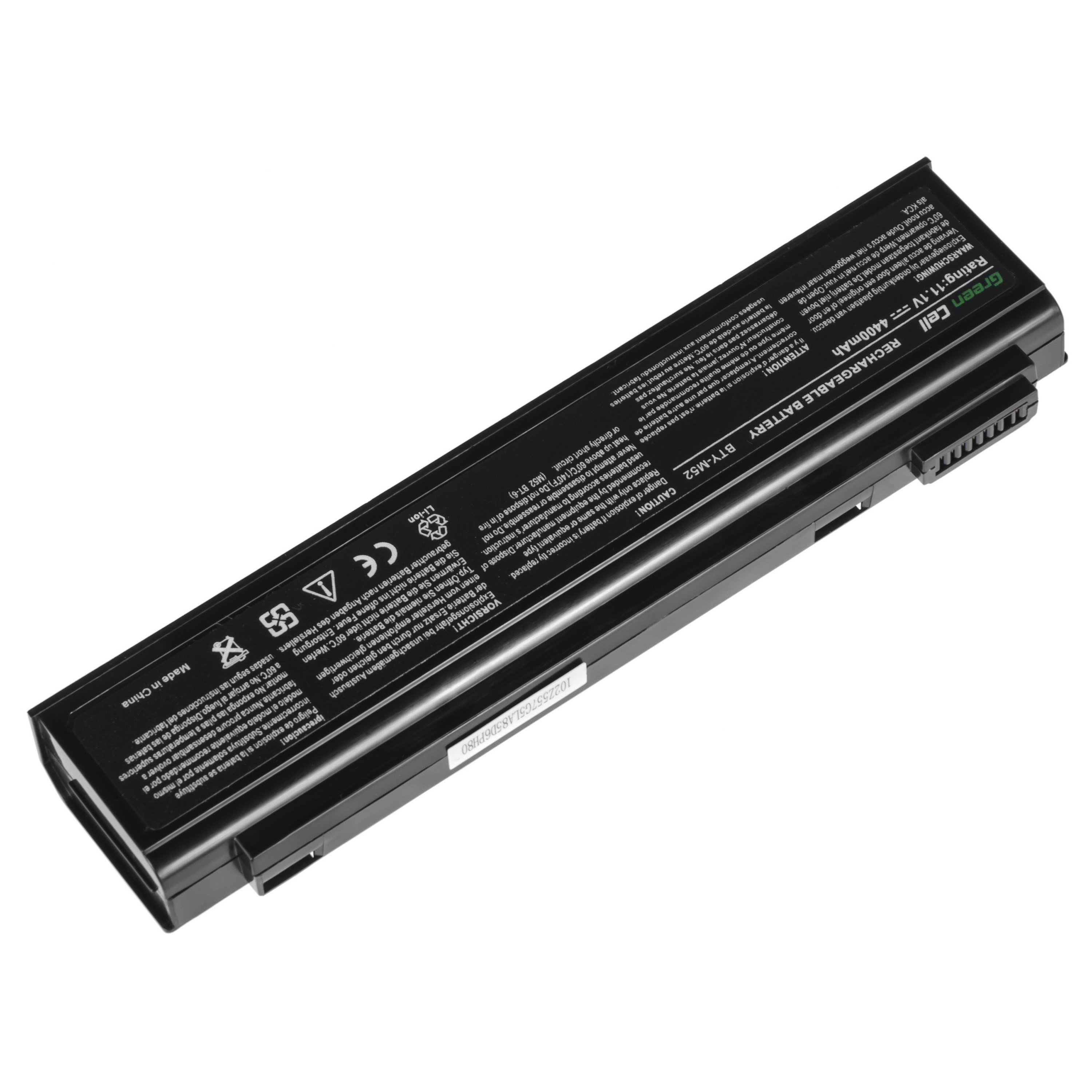 Batterij voor MSI Megabook ER710 ER710X L730 L735 L740 / 11,1V 4400mAh thumbnail 3