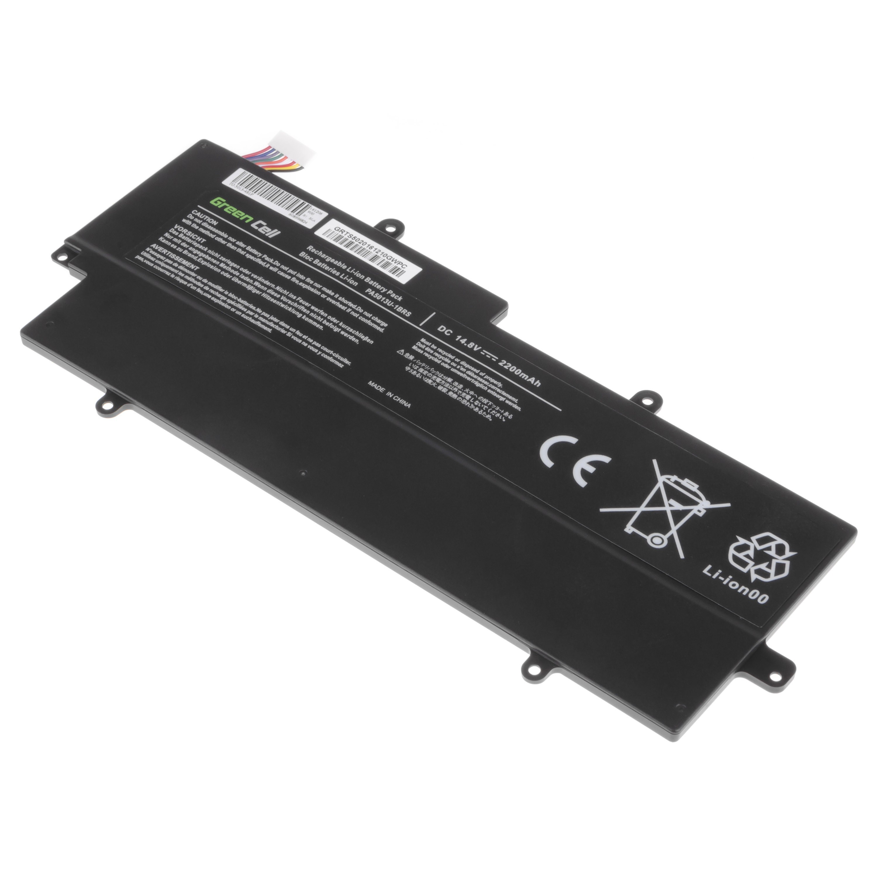 Batterij voor Toshiba Portege Z830 Z835 Z930 Z935 / 14,4V 2200mAh thumbnail 3