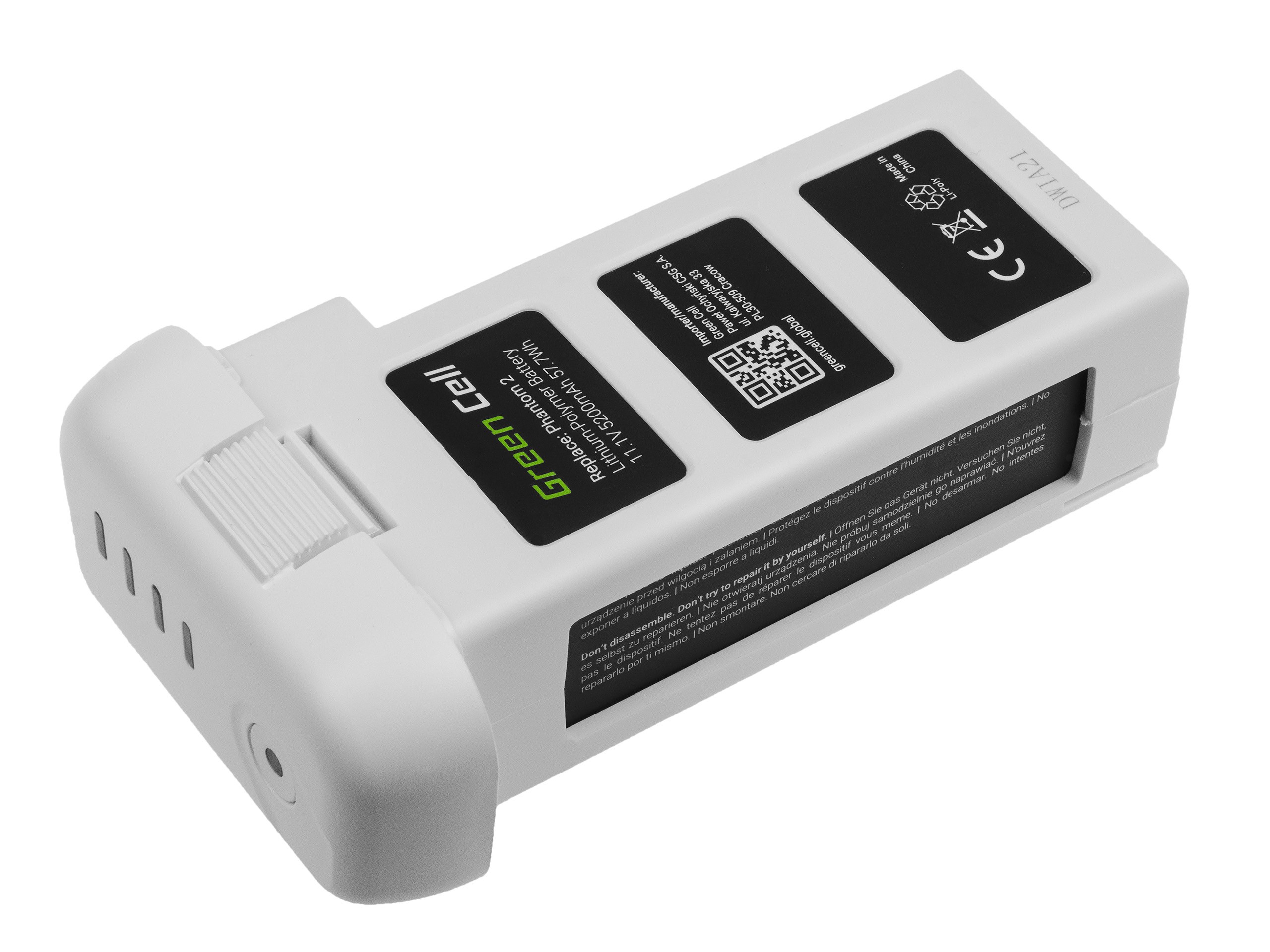 Drone Batterij voor DJI Phantom 2, Phantom 2 Vision+ 11.1V 5200mAh 57.7Wh thumbnail 3