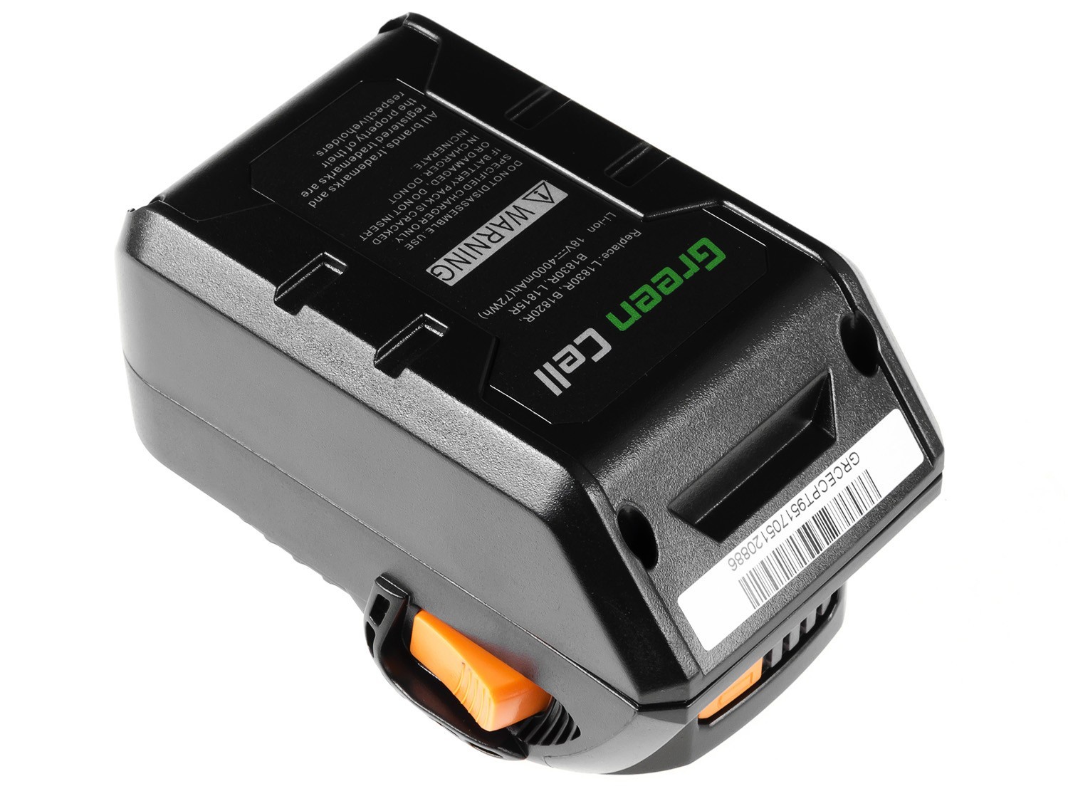 Gereedschap Batterij voor AEG L1830R B1820R 18V 4Ah thumbnail 3