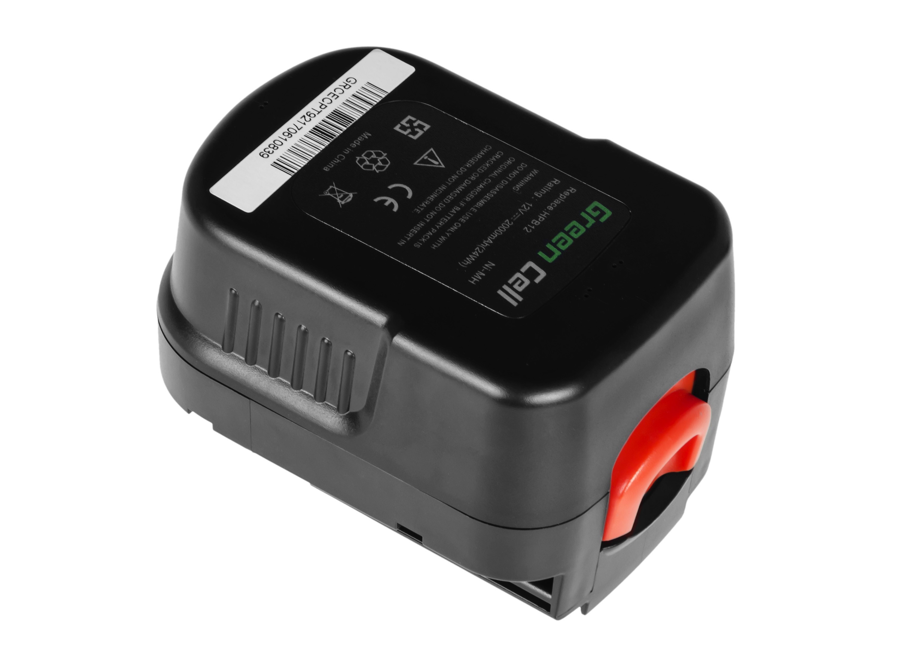 Gereedschap Batterij voor Black&Decker A12 A1712 HPB12 12V 2Ah thumbnail 3