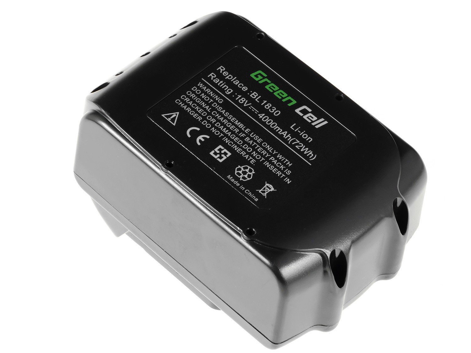 Gereedschap Batterij voor Makita BL1830 194204-5 SAMSUNG 18V 4Ah thumbnail 3