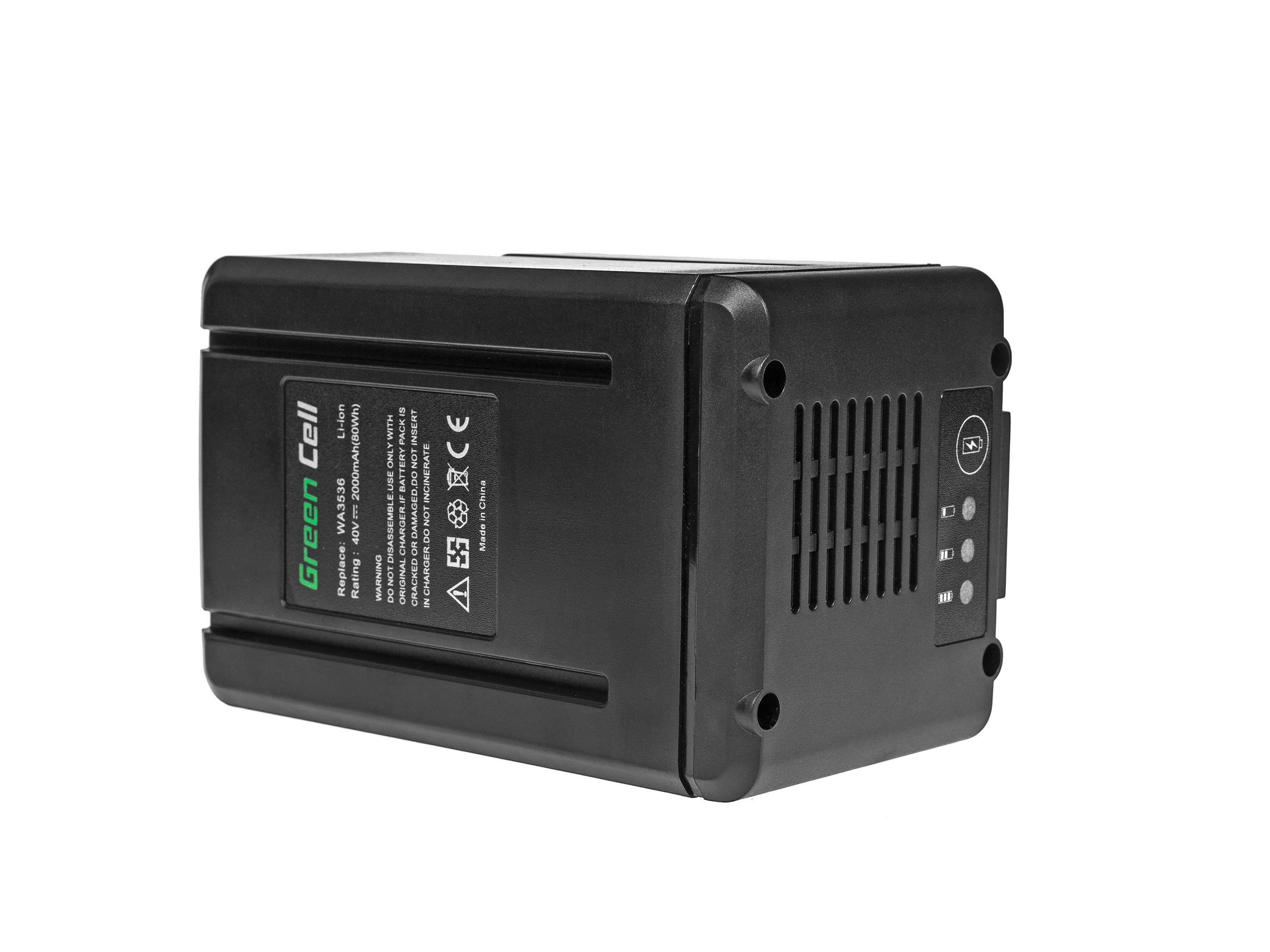 Gereedschap Batterij WORX WA3536 WG770 WG770E WG776 WG776E 40V 2Ah thumbnail 3