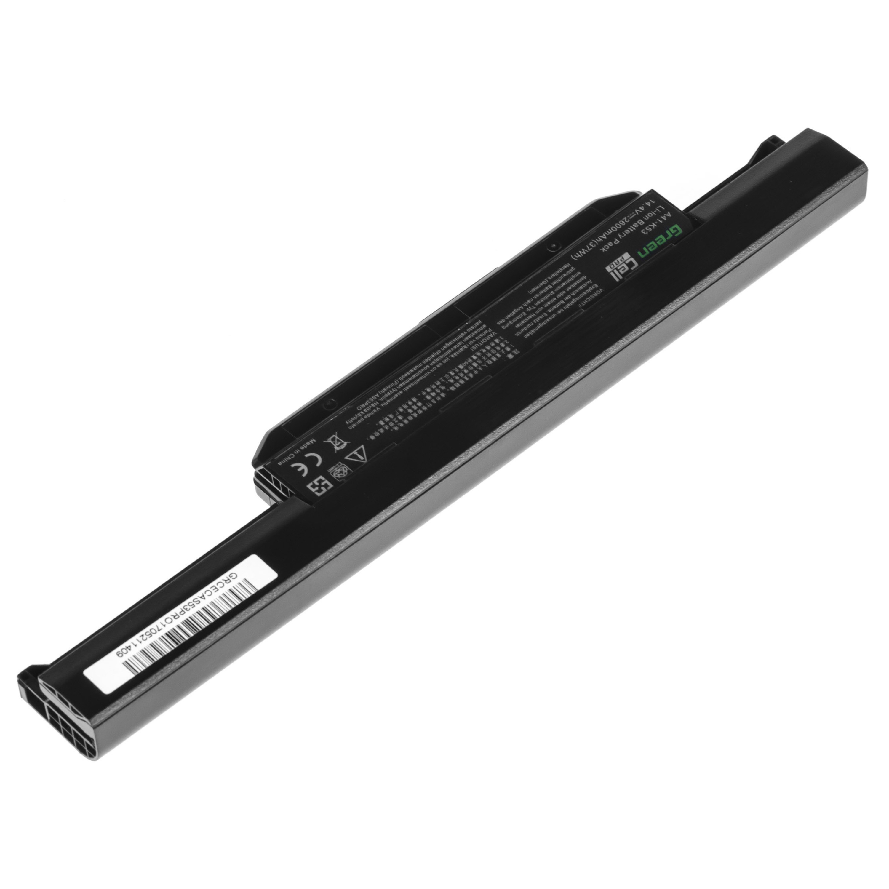 PRO Batterij voor Asus A31-K53 X53S X53T K53E / 14,4V 2600mAh thumbnail 3