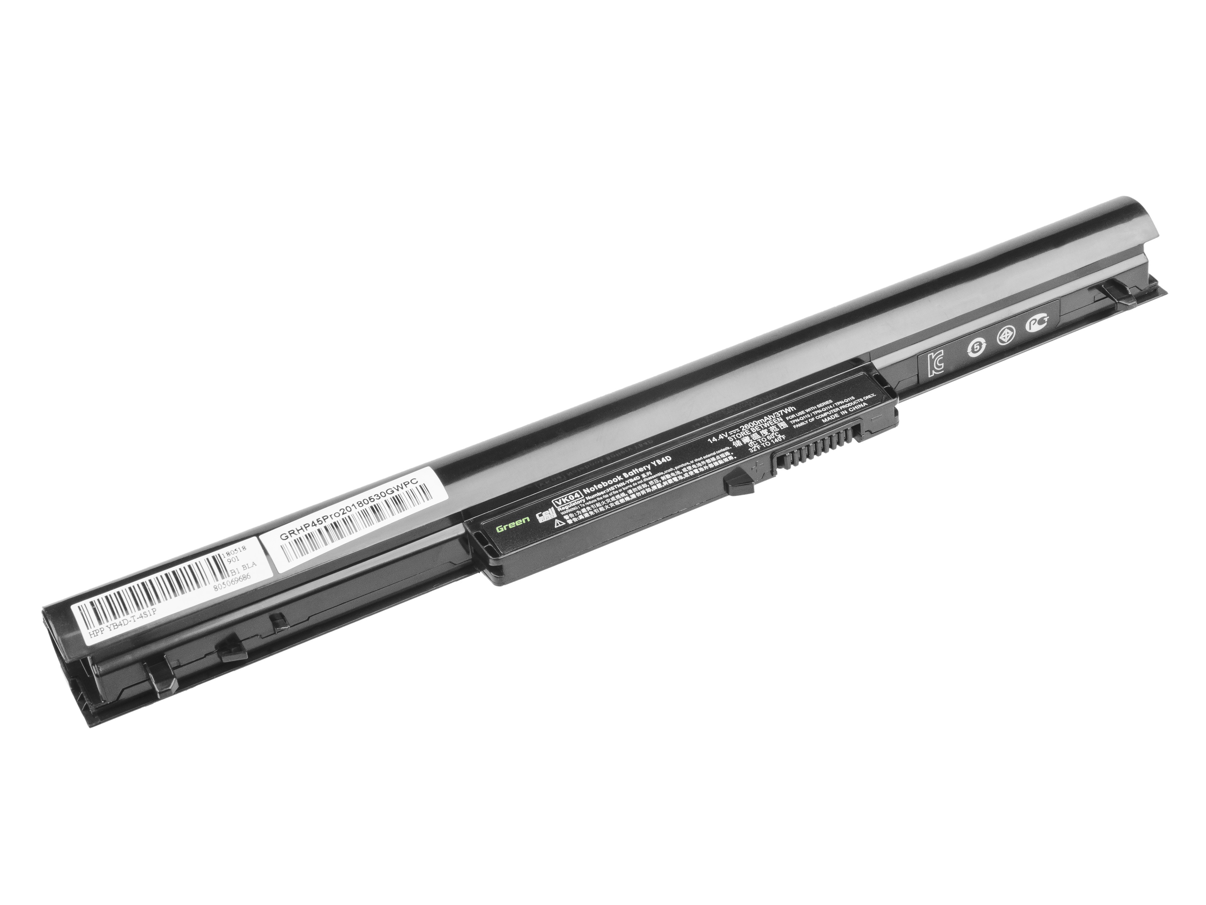 PRO Batterij voor HP VK04 Pavilion 242 G1 G2 / 14,4V 2600mAh thumbnail 3