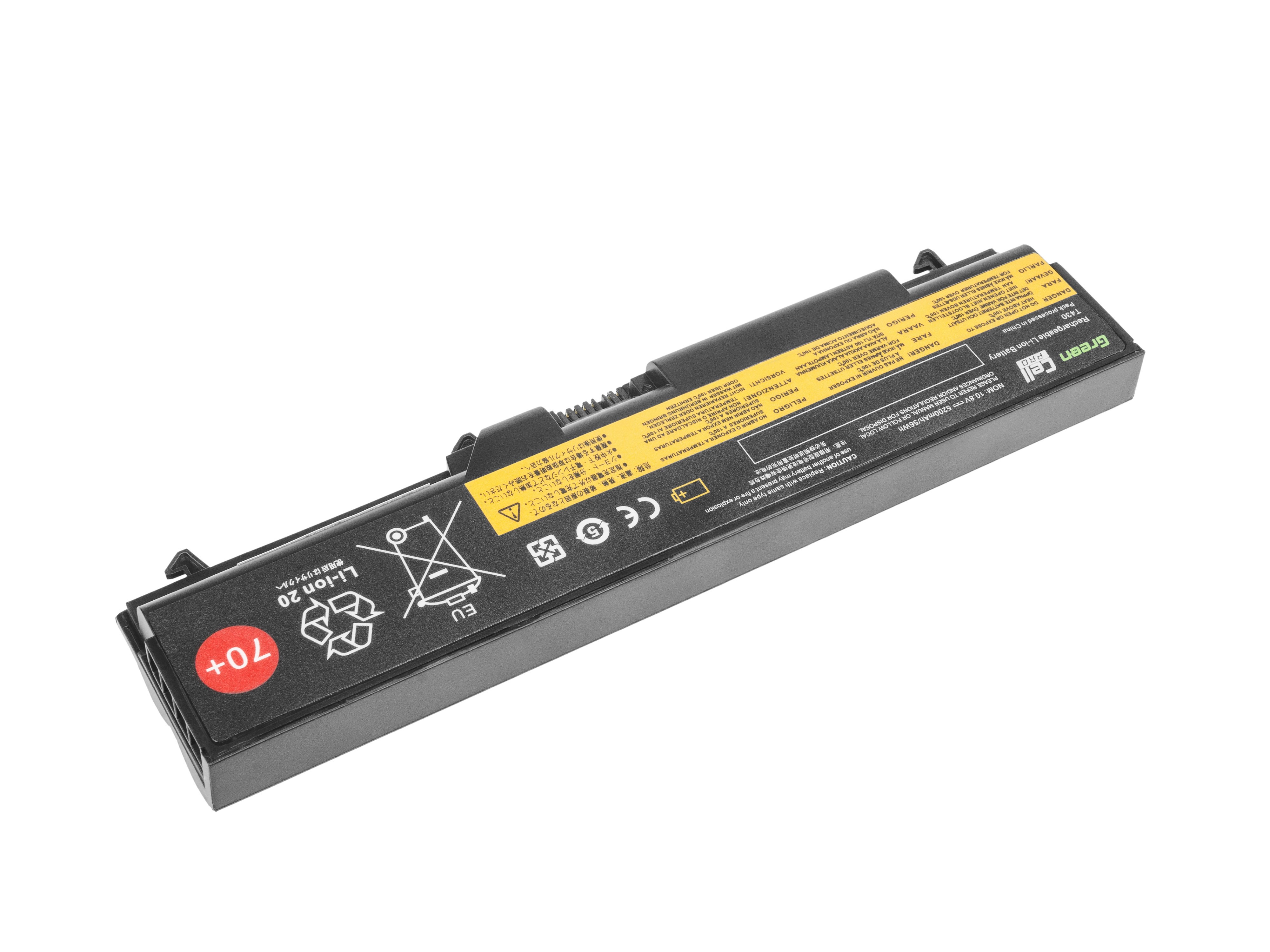 PRO Batterij voor Lenovo ThinkPad L430 L530 T430 T530 W530 / 11,1V 5200mAh thumbnail 3