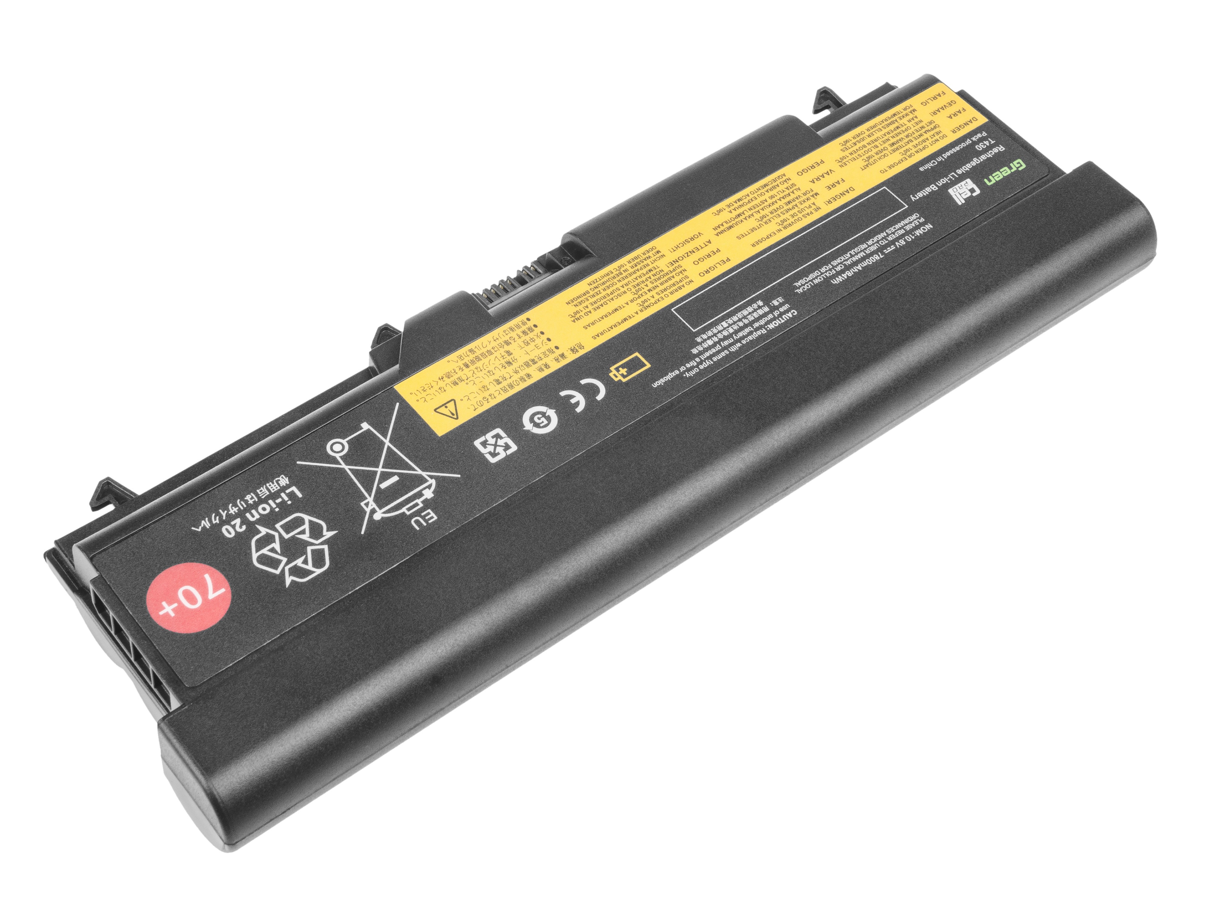PRO Batterij voor Lenovo ThinkPad L430 L530 T430 T530 W530 / 11,1V 7800mAh thumbnail 3