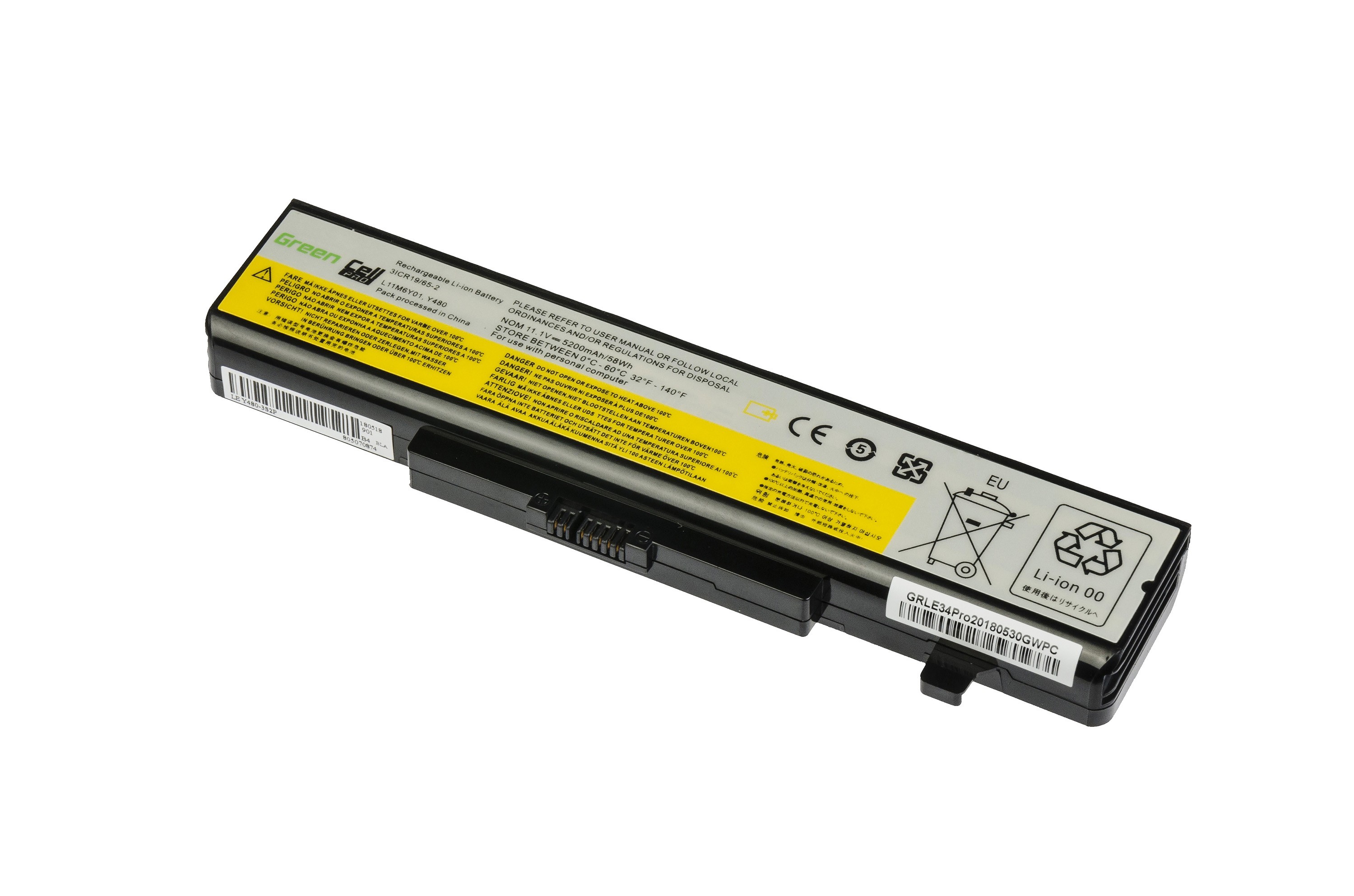 PRO Batterij voor Lenovo Y480 V480 Y580 / 11,1V 5200mAh thumbnail 3
