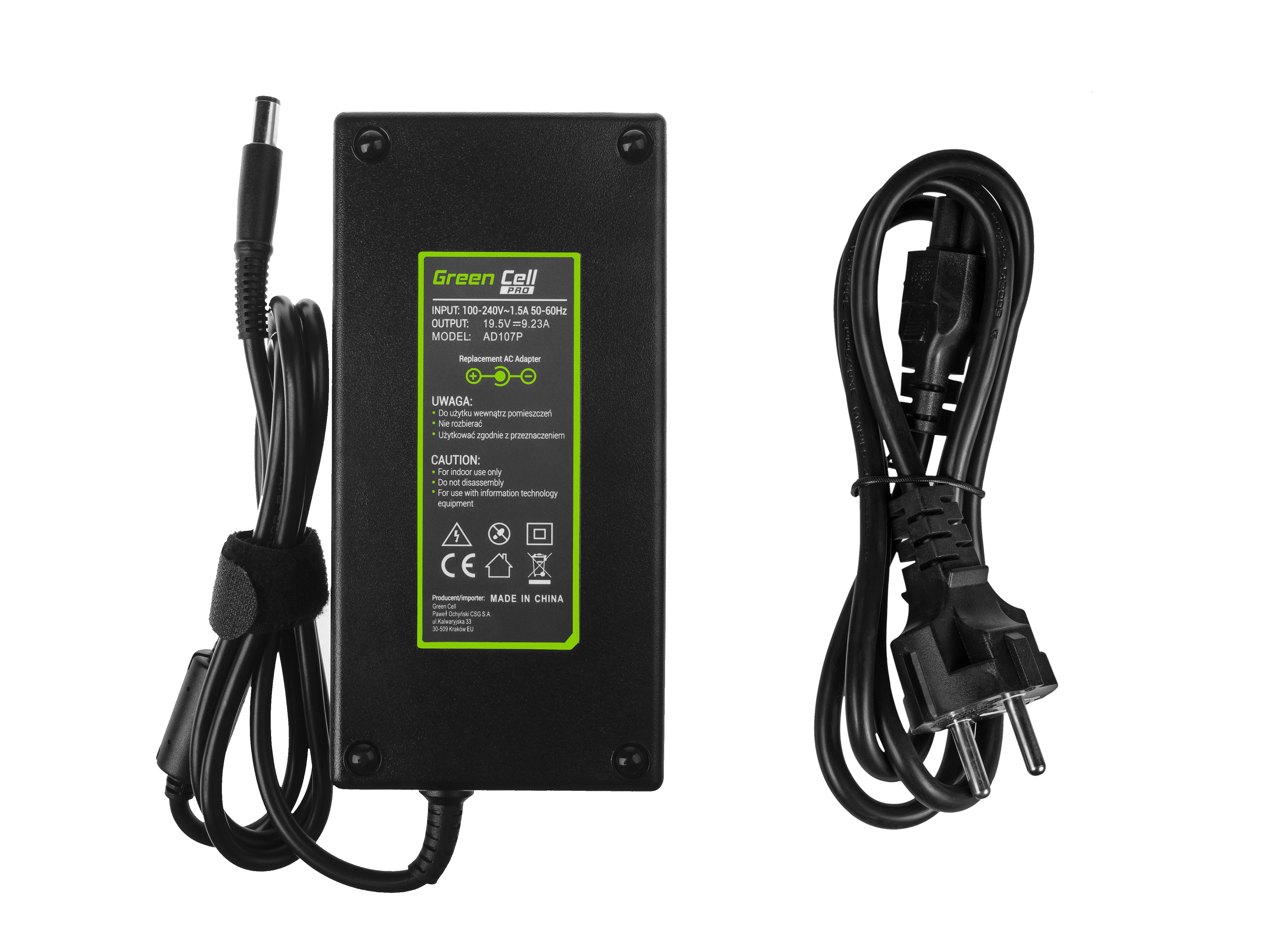 PRO Oplader  AC Adapter voor Dell Latitude E5510 E7240 E7440 Alienware 13 14 15 M14x M15x R1 R2 R3 19.5V 9.23A 180W thumbnail 3