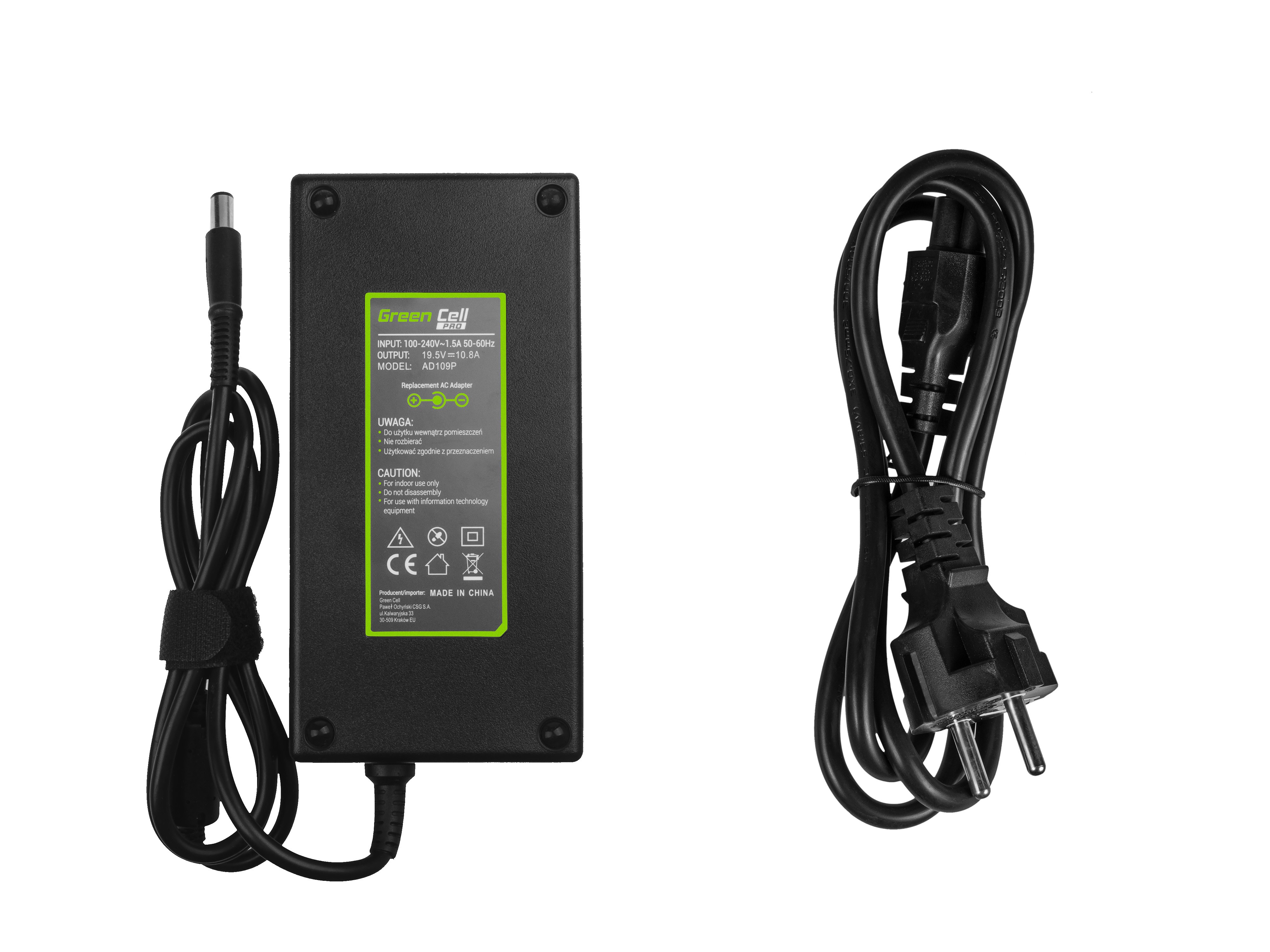 PRO Oplader  AC Adapter voor Dell Precision M4600 M4700 M6600 M6700 Dell Alienware 17 M17x  19.5V 10.8A 210W thumbnail 3