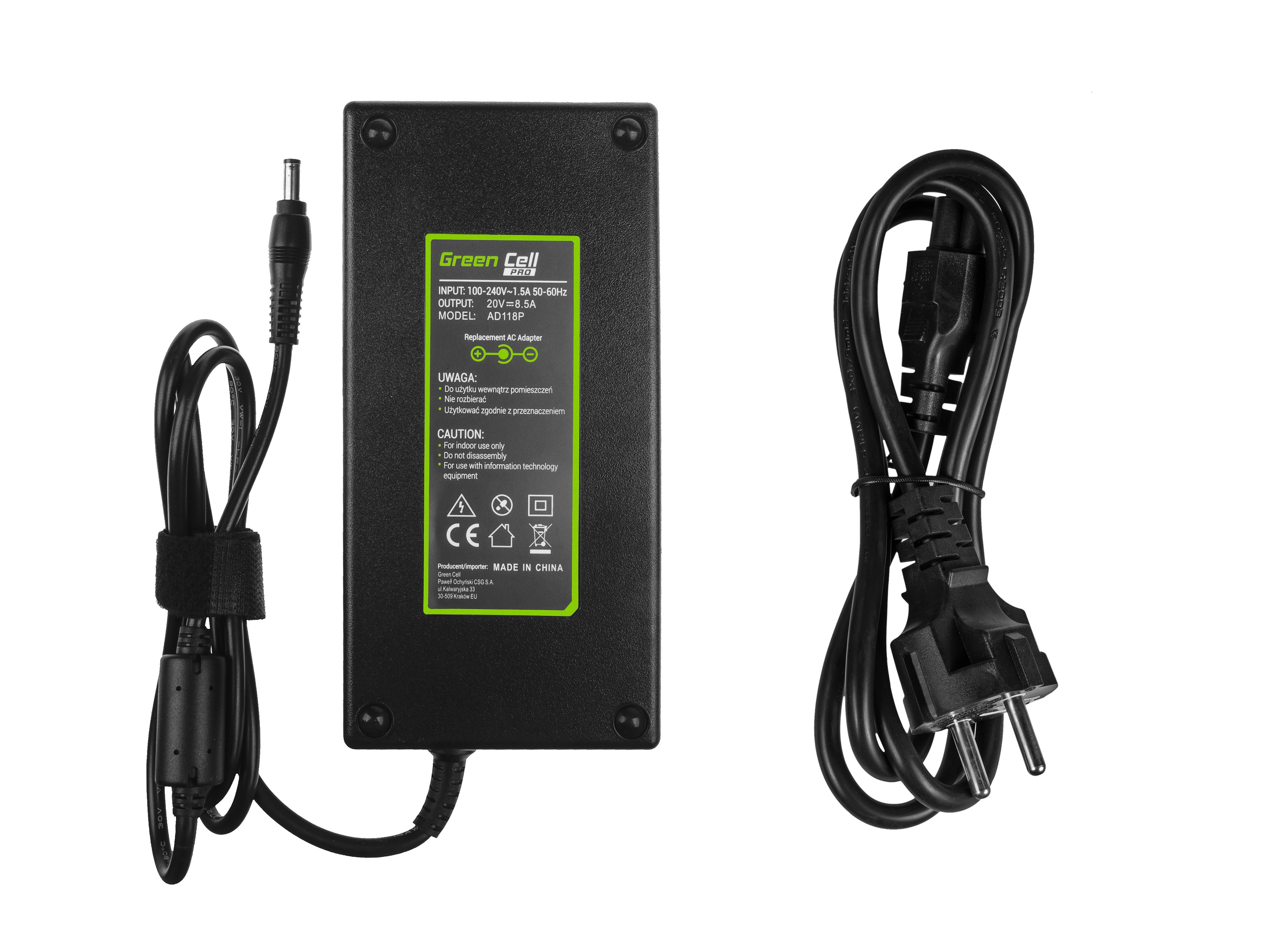 PRO Oplader  AC Adapter voor Lenovo IdeaPad Y400 Y410p Y500 Y510p 20V 8.5A 170W thumbnail 3