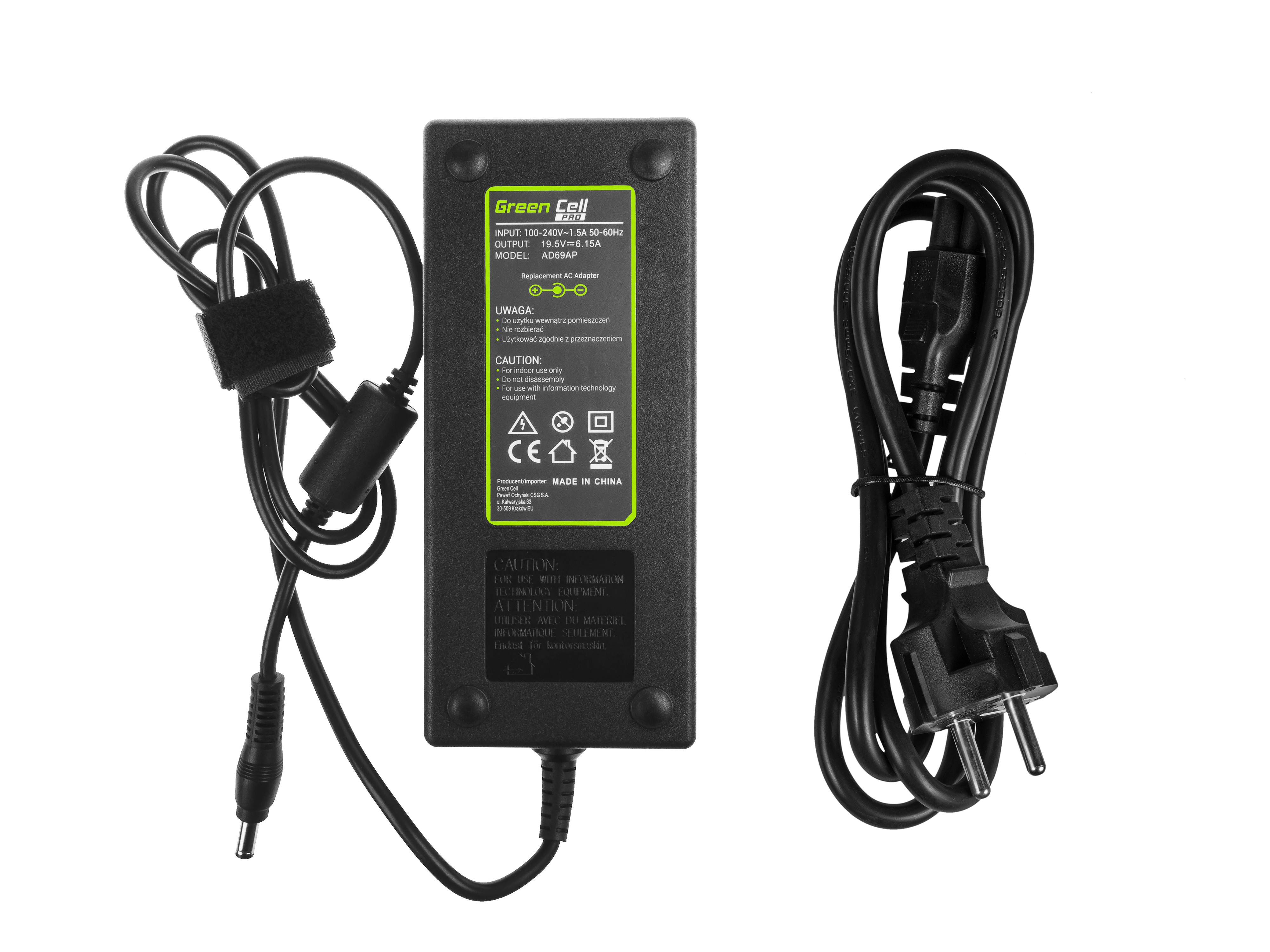 PRO Oplader  AC Adapter voor Lenovo IdeaPad Y510p Y550p Y560 Y570 Y580 Z500 Z570 MSI GE60 GE70 GP 19.5V 6.15A 120W thumbnail 3