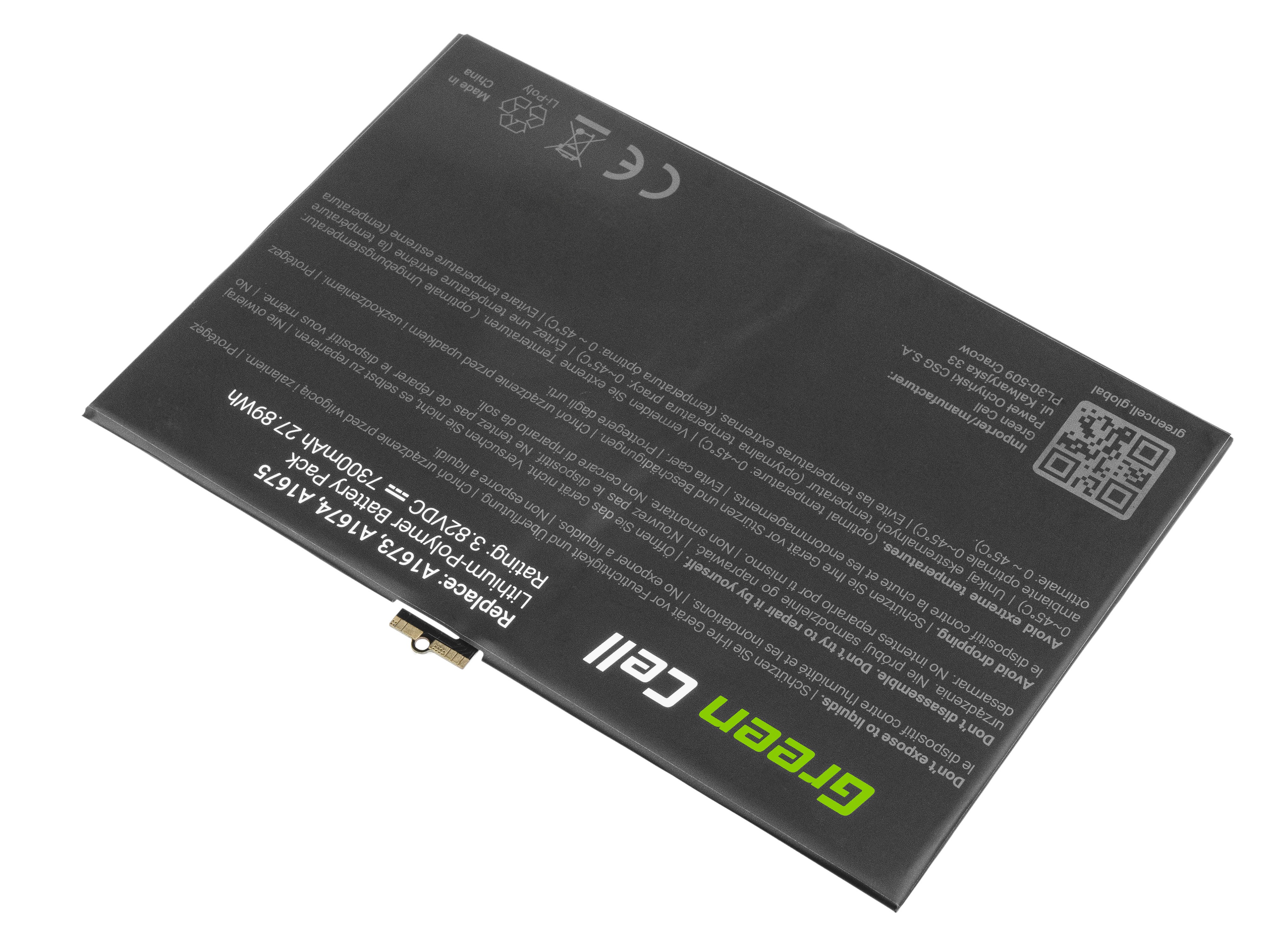 Tablet Batterij A1664 Apple iPad Pro 9.7 A1673 A1674 A1675 thumbnail 3