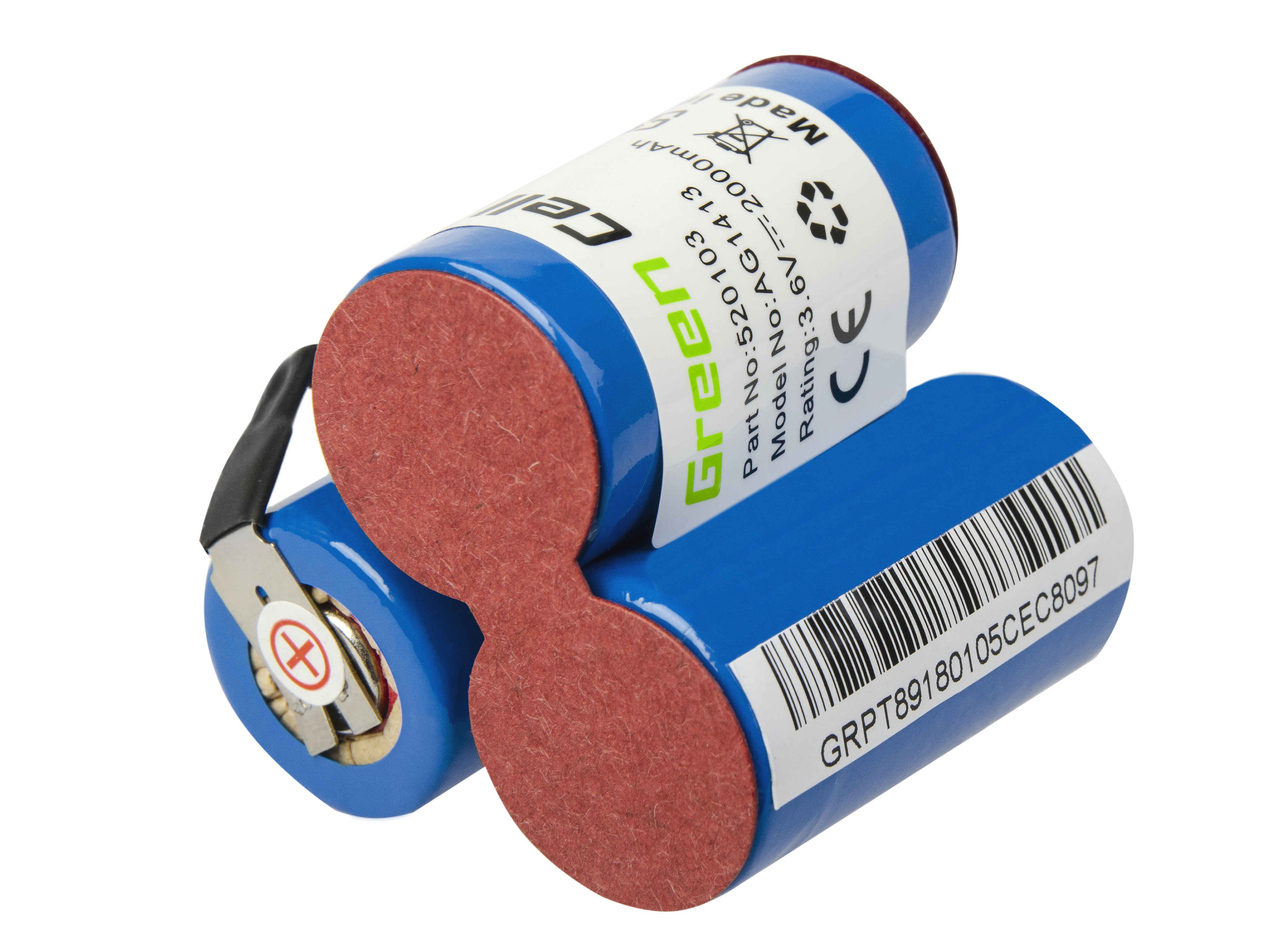 Stofzuiger Batterij voor AEG Liliput AG1411 AG1412 AG1413 thumbnail 3