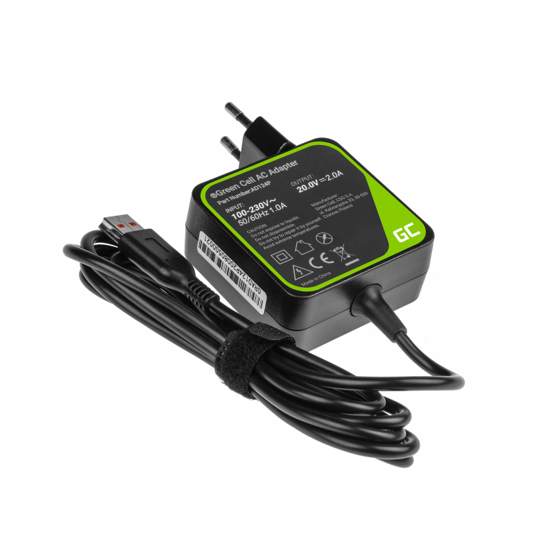 Oplader / AC-adapter PRO 20V 2A 40W voor Lenovo Yoga 3 en Lenovo Yoga 3 PRO