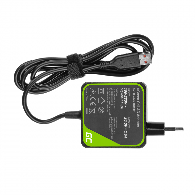 Oplader / AC-adapter PRO 20V 2A 40W voor Lenovo Yoga 3 en Lenovo Yoga 3 PRO thumbnail 5