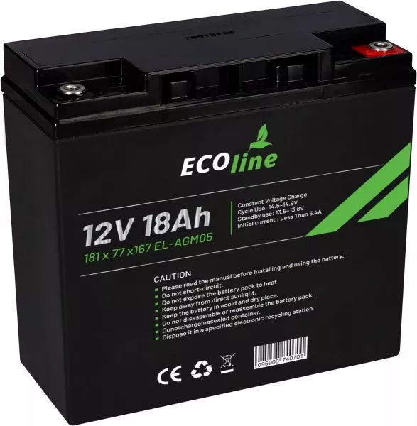 NDS GREENPOWER Service Accu AGM 12V 120Ah GP 120