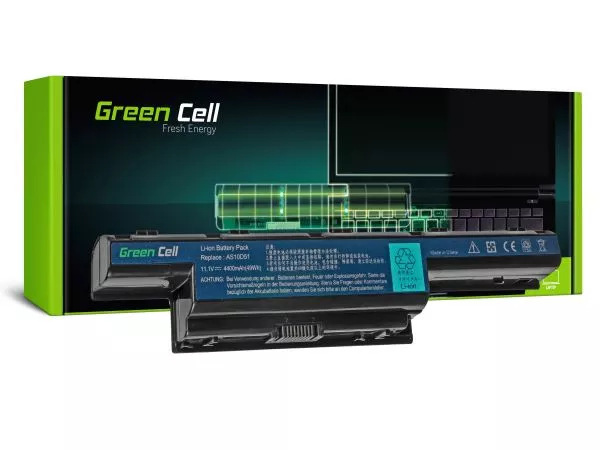 Minimaliseren Er is behoefte aan toenemen Green Cell Batterij voor Acer Aspire 5740G 5741G 5742G 5749Z 5750G 5755G /  11,1V 4400mAh | 123Waldo.nl In for Quallity