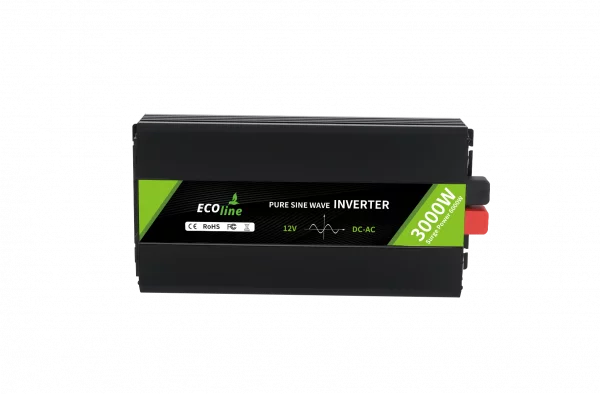 Carpoint 12V > 230V 500W Zuivere Sinus Omvormer - Standaard Schuko